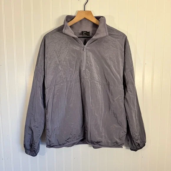 GapFit Women’s Fleece Lined 1/2 Zip Track Jacket Size Medium Tall - Picture 2 of 11